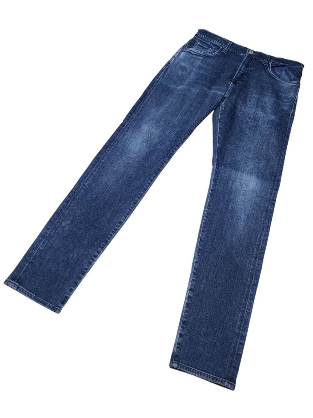 Citizens of Humanity Mens Adler Slim Straight Mid Rise Taper Blue Jeans Sz 30/31